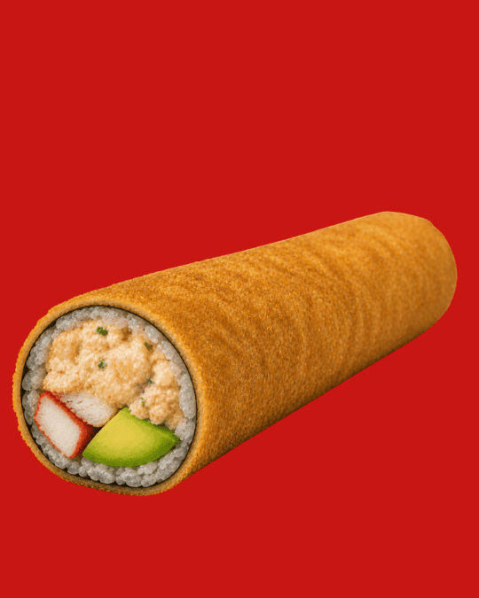 Dragon Hand — Crema dragon, aguacate, kanikama.